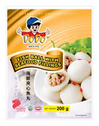 Fish Ball Seafood Fill. <-18°C 30x200 Gr.   DODO